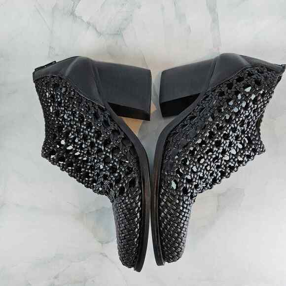 Jeffery Campbell‎ Gallup leather Bootie, black, size 6 - Picture 5 of 8